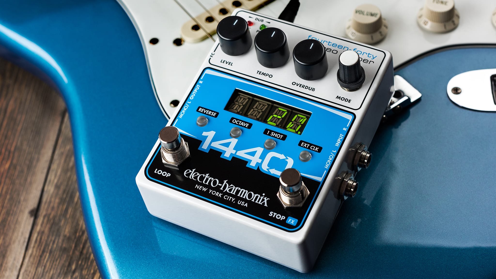 Electro-Harmonix Launches the 1440 Stereo Looper - Electro-Harmonix