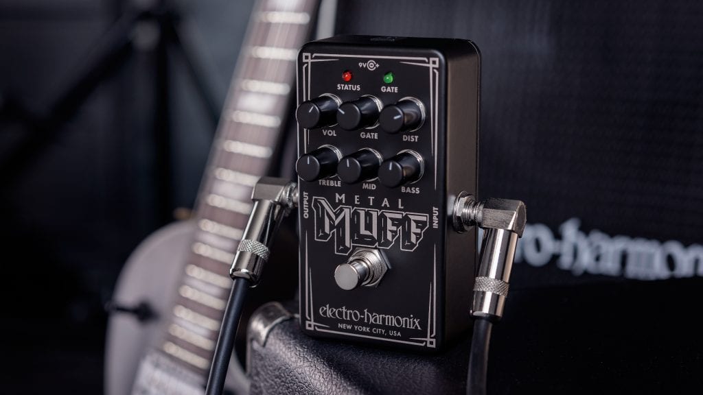 Electro Harmonix Nano Metal Muff DISTORTION WITH NOISE GATE Pedal